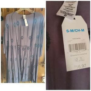 Long kimono cardigan